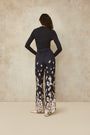 Floral Crepe Pant