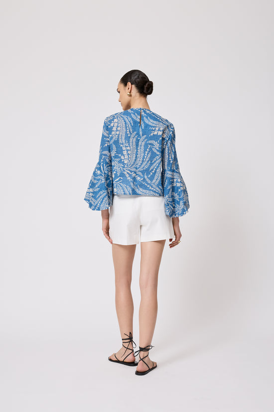 Wisteria Voile Full Sleeve Top
