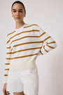 Striped Crewneck Sweater