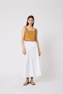 Cotton Poplin Skirt