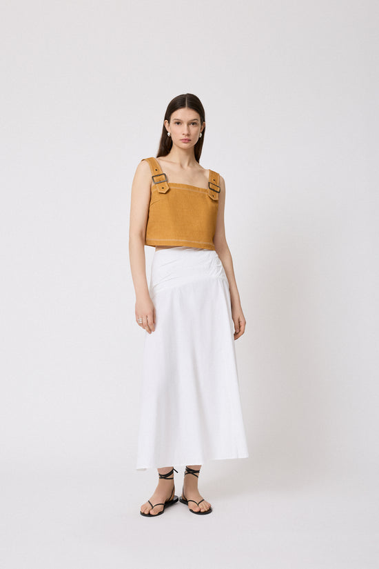 Cotton Poplin Skirt