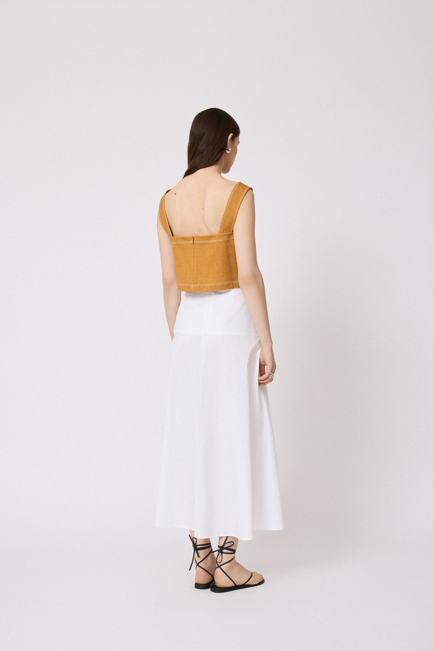 Cotton Poplin Skirt