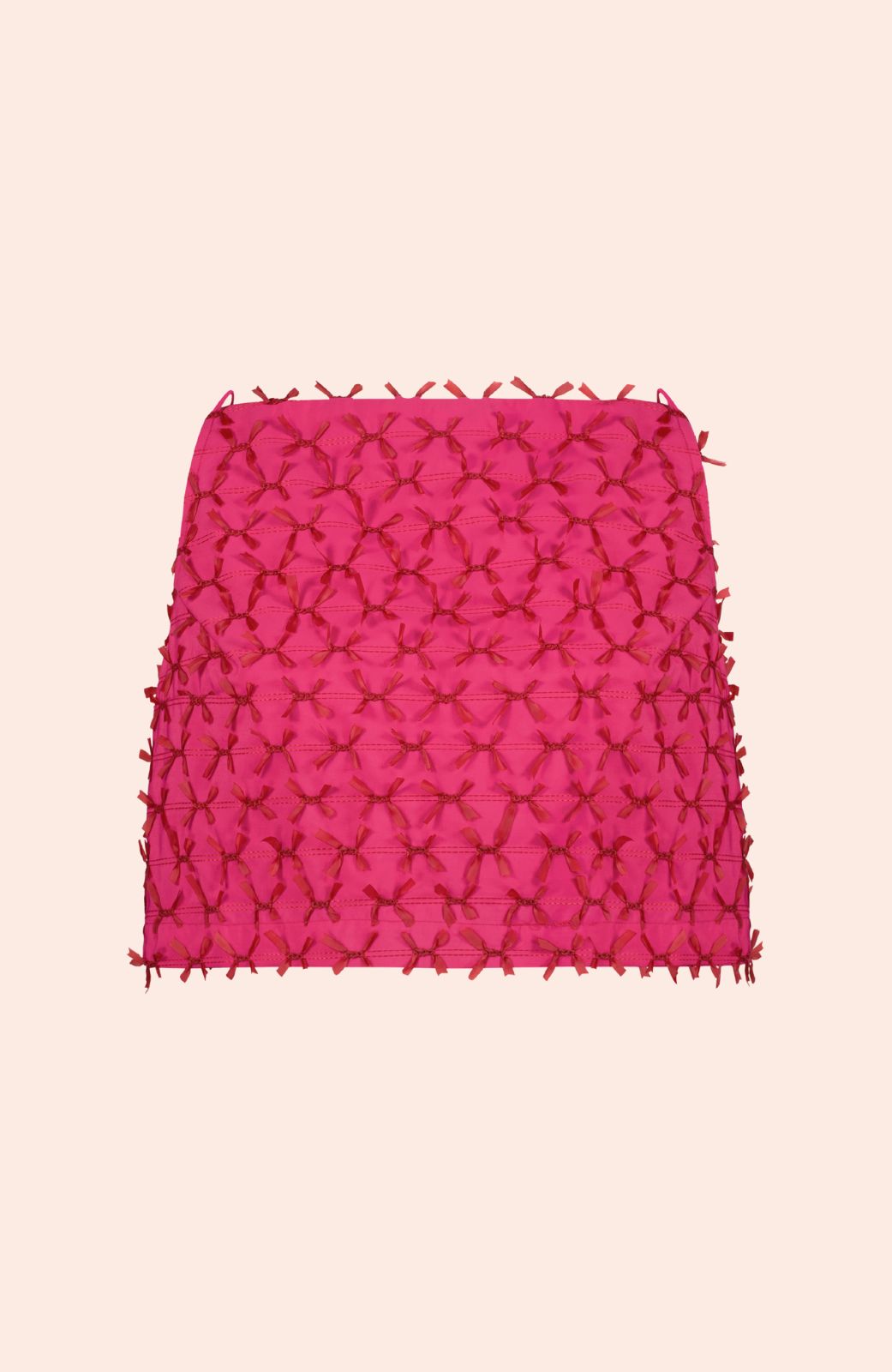 Bow Embroidered Poplin Top