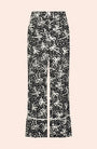 Bow Printed Crepe Paige Pant