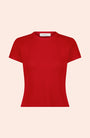 Cotton Pointelle T-Shirt