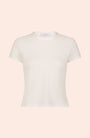 Cotton Pointelle T-Shirt