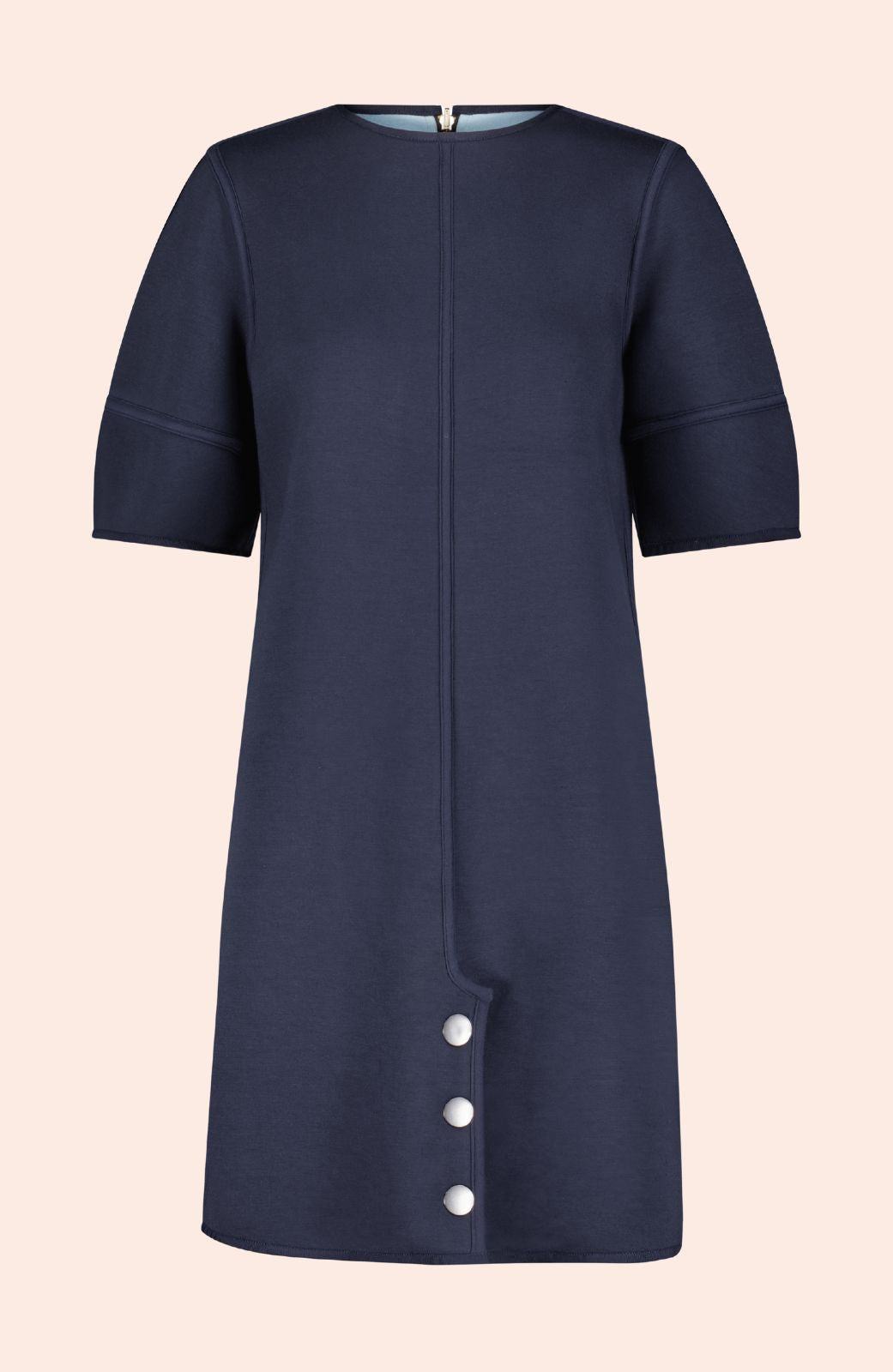 Double Face Jersey Reversible Tunic Dress
