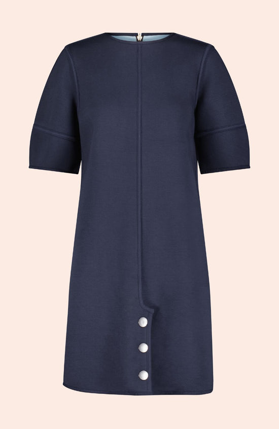 Double Face Jersey Reversible Tunic Dress
