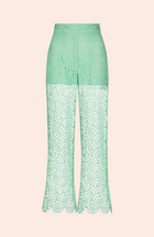 Circle Lace Cropped Pant