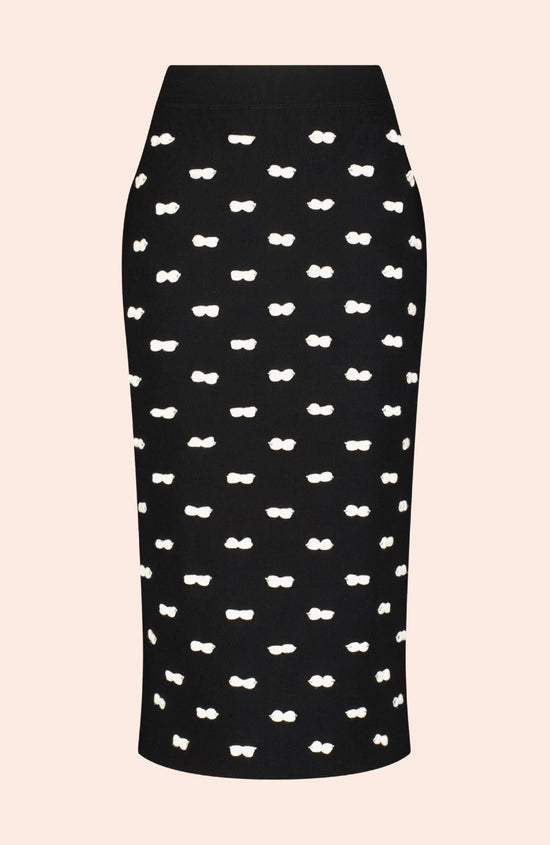 Bow Detail Pencil Skirt