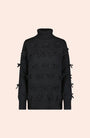 Bow Detail Turtleneck